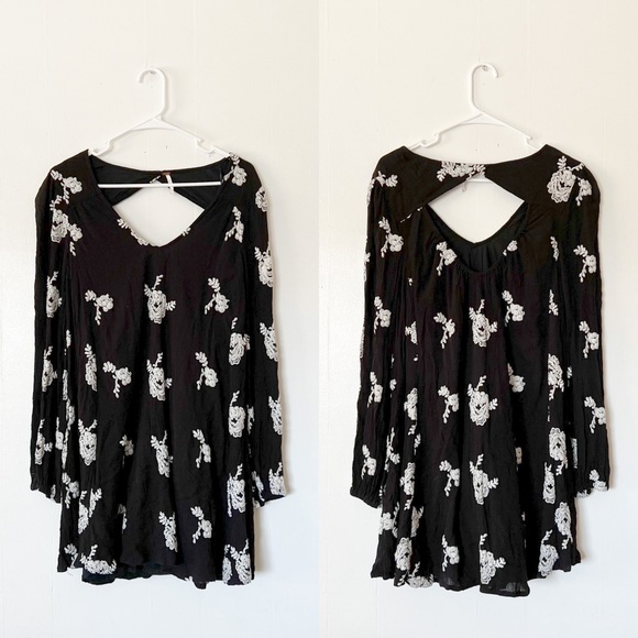 Free People Emma Embroidered Mini Dress - Picture 5 of 9